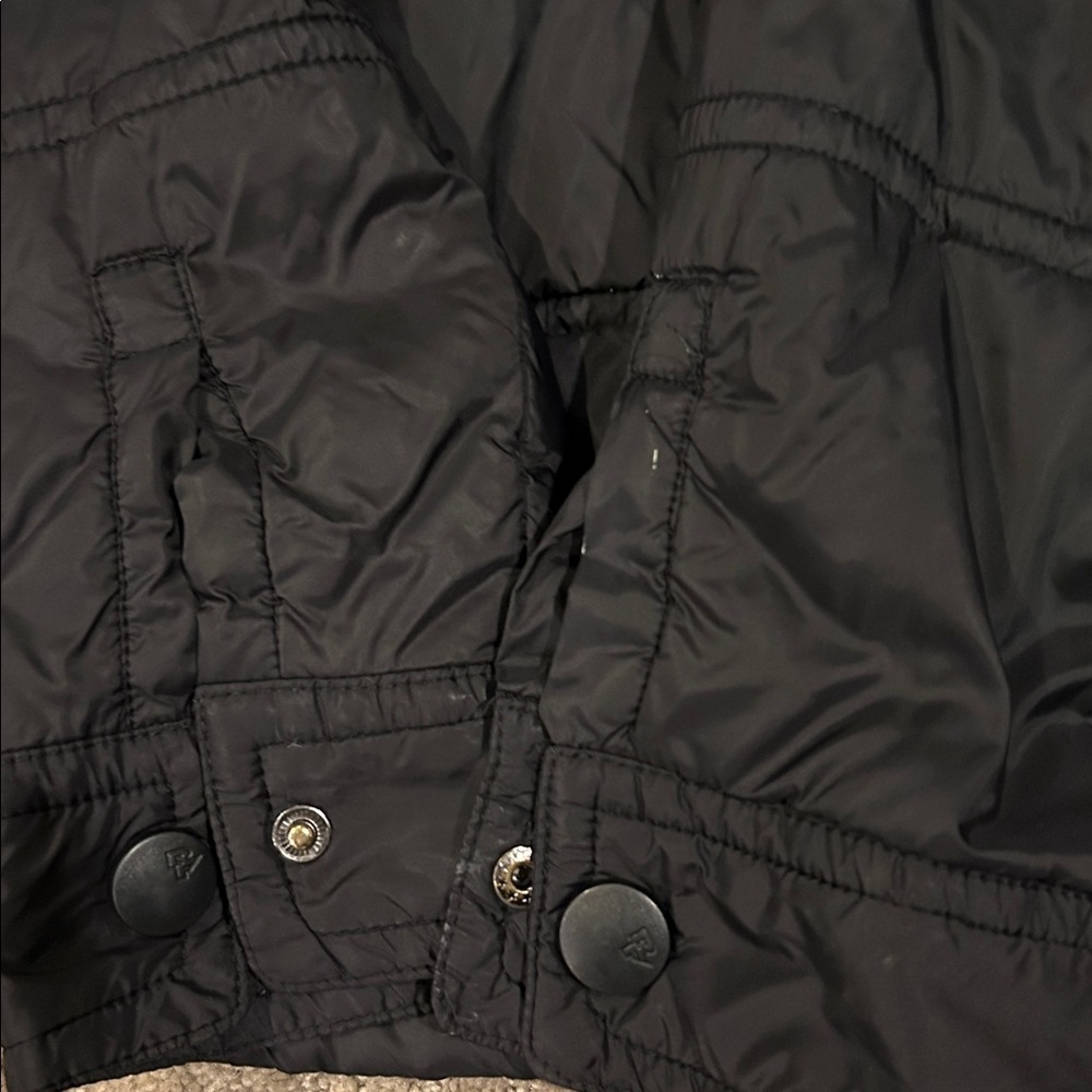 Men's Black Insulated Coat Race Face size L - Picture 13 of 13